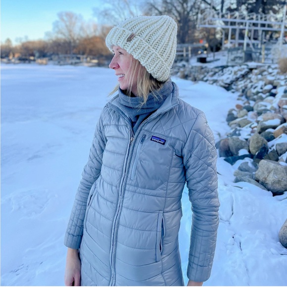 Patagonia Radalie Insulated Parka - Size Small - Silver - Picture 9 of 9